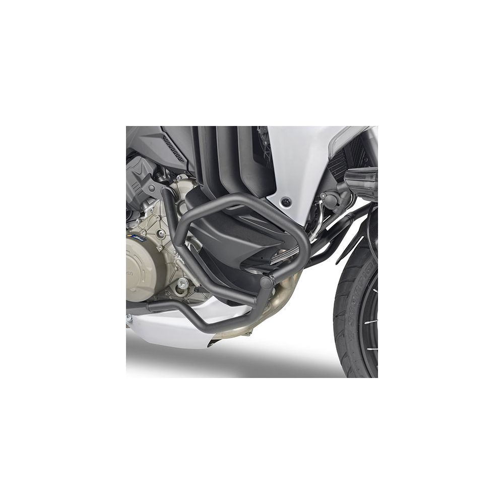 Paramotore GIVI TN7413 Tubolare Nero per Ducati Multistrada V4 V4S