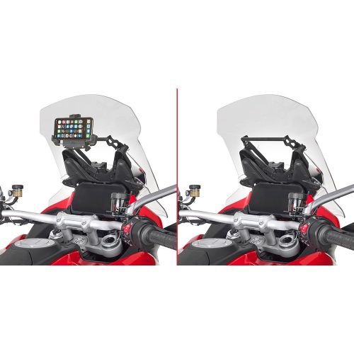 GIVI Traversino da montare dietro cupolino per installare supporti strumenti per DUCATI MULTISTRADA 1100 V4 / V4 S 2021 / 2023