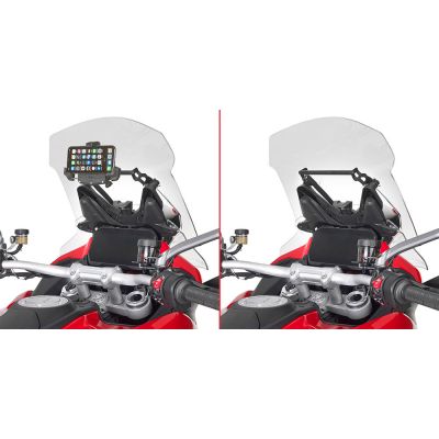 Traversino GIVI FB7413 Porta GPS per Ducati Multistrada V4 2021 - 2026