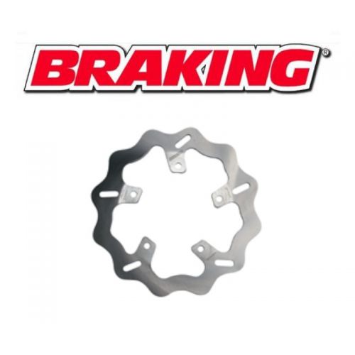 BRAKING WF7509 Disco Freno Posteriore Wave Fisso W-FIX per YAMAHA YZF R125 2008 / 2013