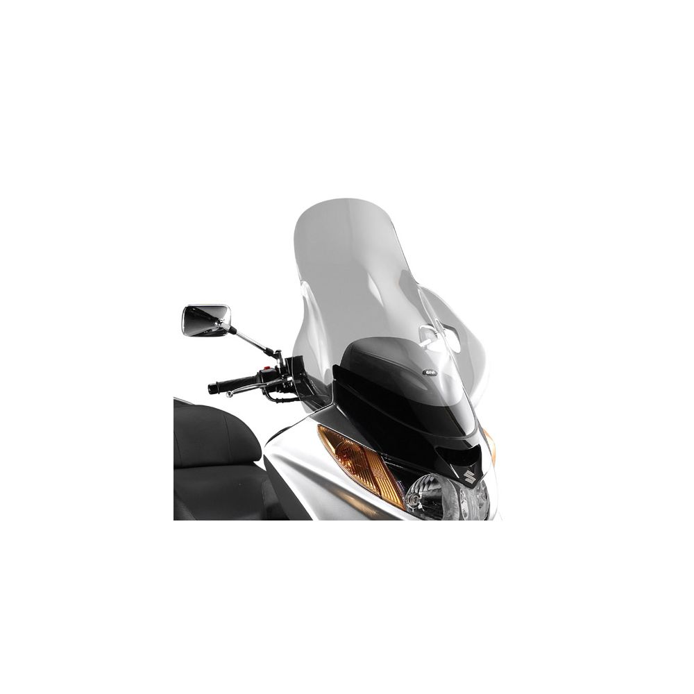GIVI Parabrezza trasparente per SUZUKI BURGMAN 250 / 400 2003 / 2006 - Burgman 400 Type-S 2005