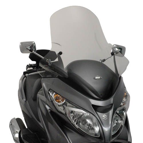 Kit Parabrezza GIVI 266DT Trasparente e Attacchi D266KIT per Burgman 400