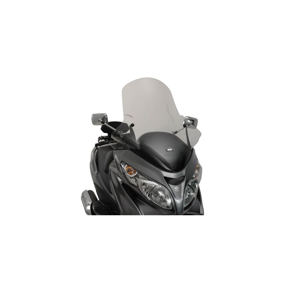 Kit Parabrezza GIVI 266DT Trasparente e Attacchi D266KIT per Burgman 400