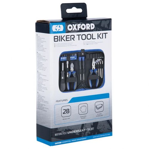 OXFORD OX771 BIKER TOOL KIT Kit Utensili 28 Pezzi