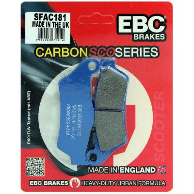 Coppia Pastiglie Freno anteriore SFA Carbon Scooter EBC SFAC181