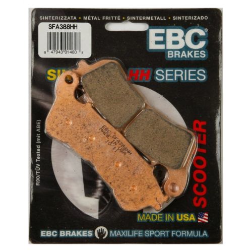 Coppia Pastiglie Freno posteriore SFA Carbon Scooter EBC SFA388HH