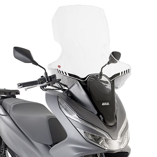 Parabrezza GIVI 1163DT Alto con Attacchi D1163KIT per Honda PCX 125
