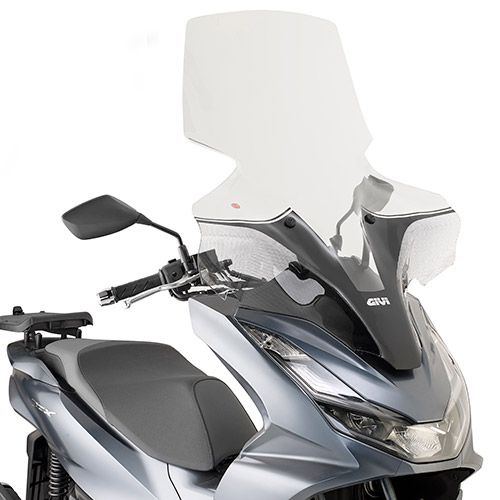 Parabrezza GIVI 1190DT Alto con Attacchi D1190KIT per Honda PCX 125 2021 - 2024
