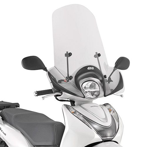 Parabrezza GIVI 1193A con Attacchi A1193A per Honda SH Mode 125 21 - 26