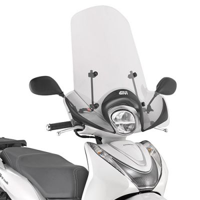 Parabrezza GIVI 1193A con Attacchi A1193A per Honda SH Mode 125 21 - 26