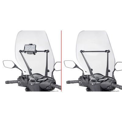 Traversino GIVI FB1181 Porta GPS per Honda SH 125 150 350 2020 - 2026