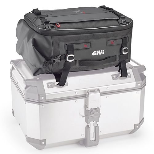 GIVI XL02B Borsa cargo roll-top da sella water resistant estensibile 25-35 litri