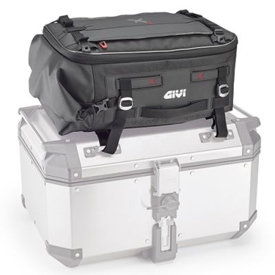 GIVI XL02B Borsa cargo roll-top da sella water resistant estensibile 25-35 litri