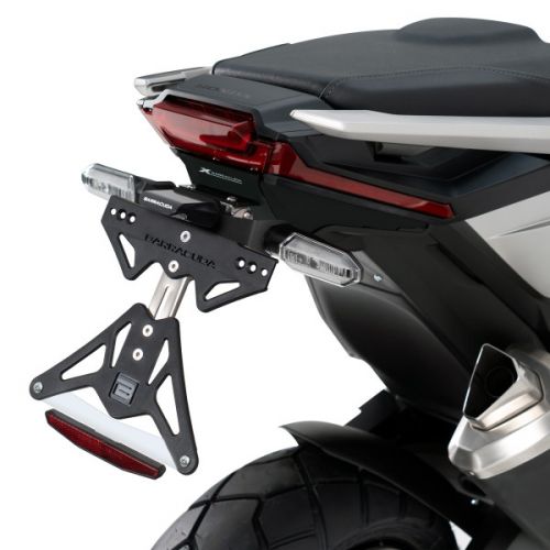 BARRACUDA Portatarga reclinabile specifico per frecce originali per HONDA X-ADV 750 2021 / 2023