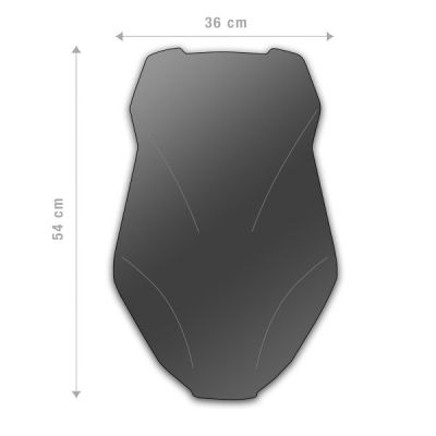 BARRACUDA cupolino fumè scuro per HONDA X-ADV 750 2021 / 2025
