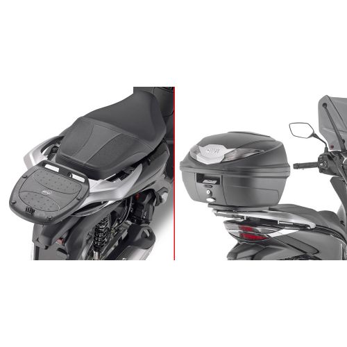 GIVI Attacco posteriore specifico per bauletto MONOLOCK per HONDA SH 350 i 2021 / 2023