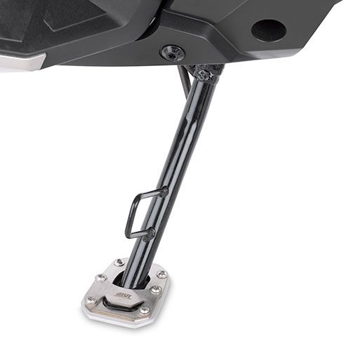 GIVI Supporto alluminio acciaio per allargare superficie appoggio cavalletto laterale originale HONDA FORZA 750 - X-ADV 2021/23