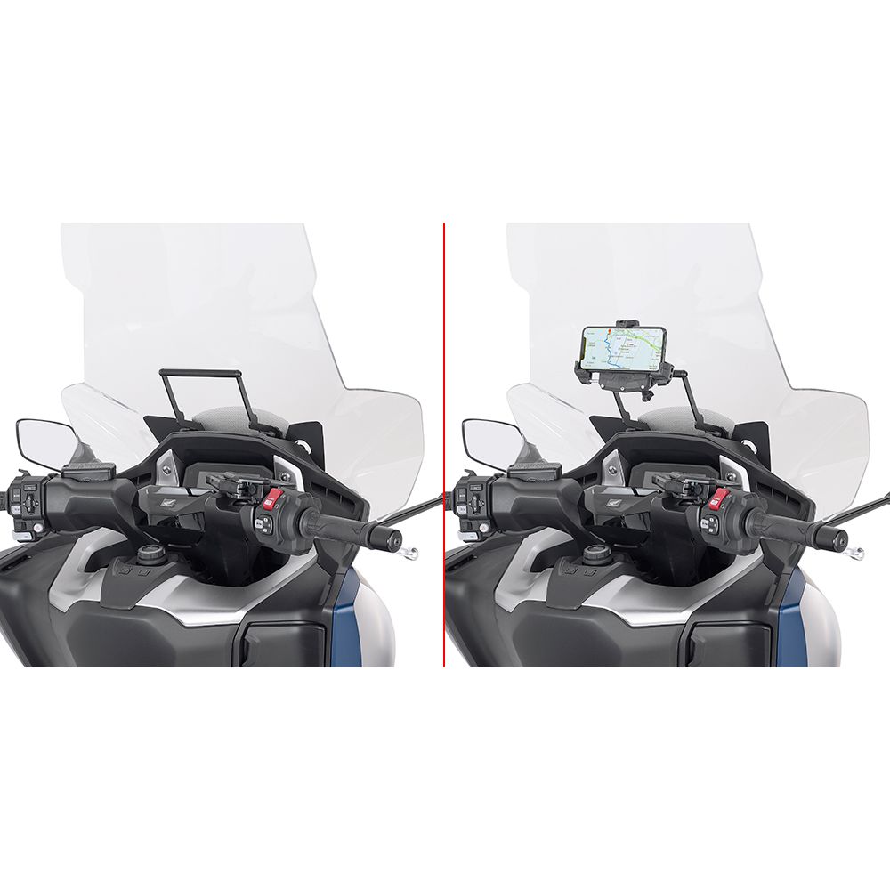 Traversino GIVI FB1186 Porta GPS per Scooter Honda Forza 750 21 - 24