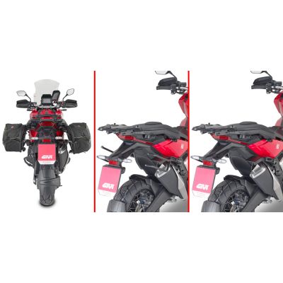 GIVI Telaietti REMOVE-X sgancio rapido per borse soffici laterali per HONDA X-ADV 750 2021 / 2025