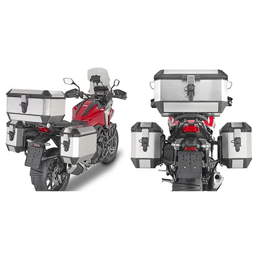 GIVI Portavaligie laterale PL ONE-FIT per valigie MONOKEY per HONDA NC 750 X 2021 / 2026