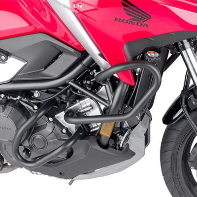 GIVI Paramotore tubolare nero zona alta lati del radiatore per HONDA NC 750 X 2021 / 2026