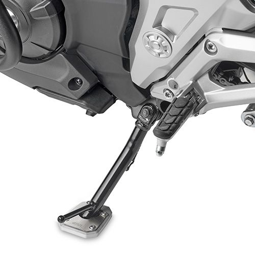 GIVI Supporto in alluminio e acciaio per allargare superficie appoggio cavalletto laterale originale HONDA NC 750 X 2021 / 2023