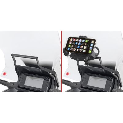 Traversino GIVI FB1192 Porta GPS per Honda NC750X 2021 - 2024