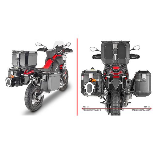 Telaietti GIVI PLO6710CAM Cam-Side per Aprilia Tuareg 660 e Rally