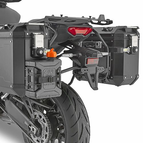 Supporto GIVI E205 Porta Tanica TAN01 per Valigie Trekker Outback