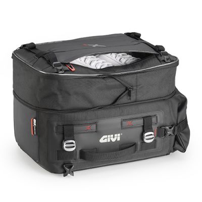 GIVI XL02B Borsa cargo roll-top da sella water resistant estensibile 25-35 litri