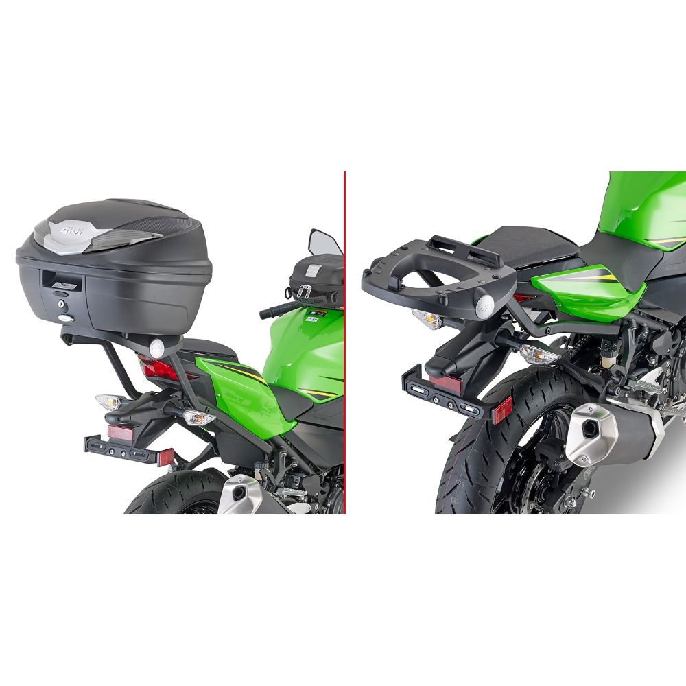 Attacco Posteriore GIVI 4129FZ per Kawasaki Ninja 400 e Z 400 18-22