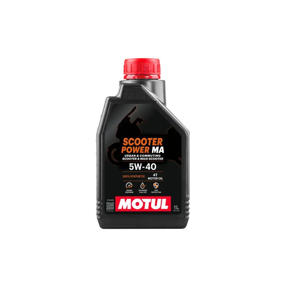 MOTUL SCOOTER POWER 4T 5W-40 MA - 1 LITRO OLIO MOTORE