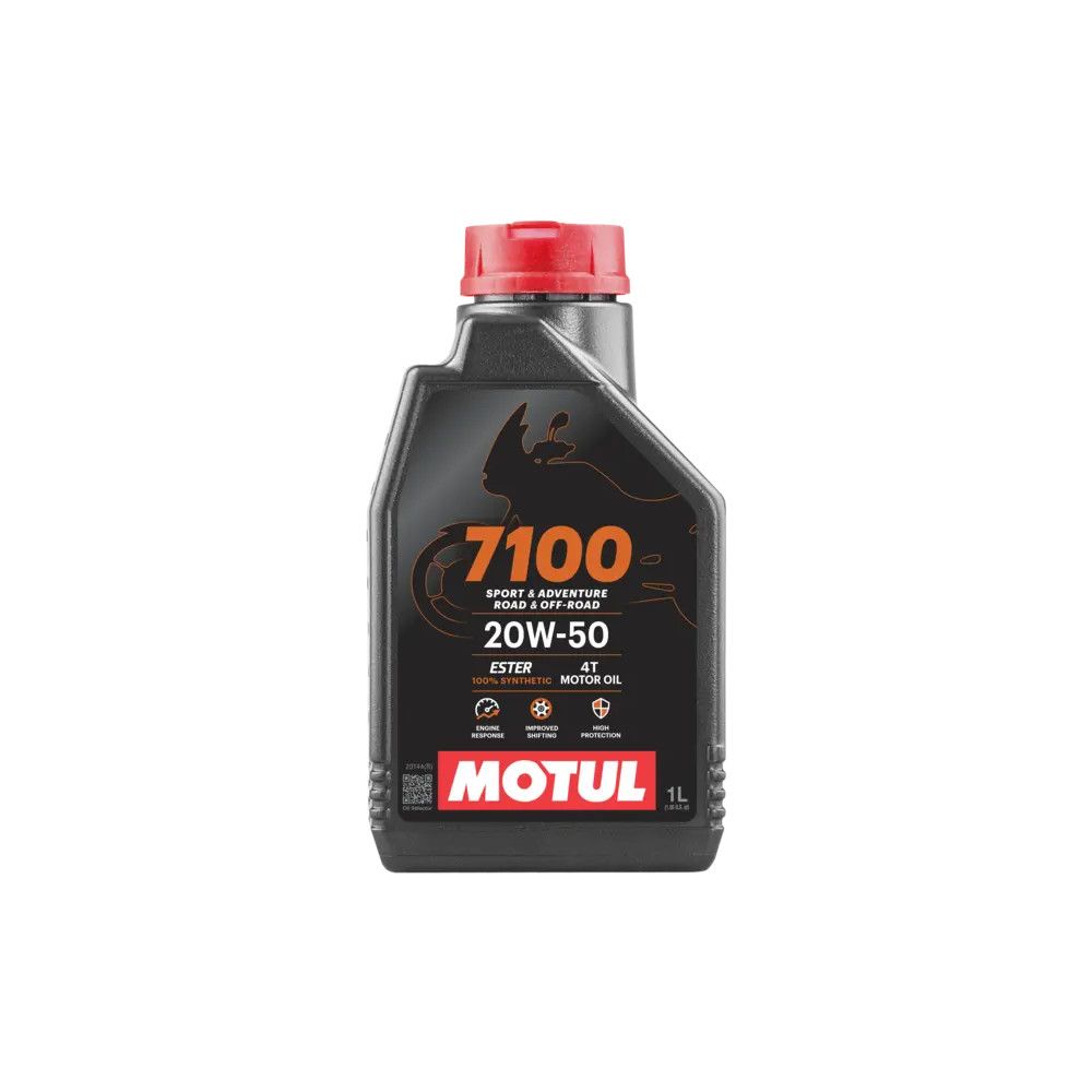 MOTUL 7100 4T 20W-50 - 1 Litro Lubrificante Olio Motore