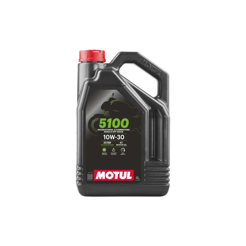 MOTUL 5100 10W-30 4T - 4 Litri Lubrificante Olio Motore