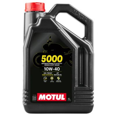 MOTUL 5000 4T 10W-40 - 4 Litri Lubrificante Olio Motore