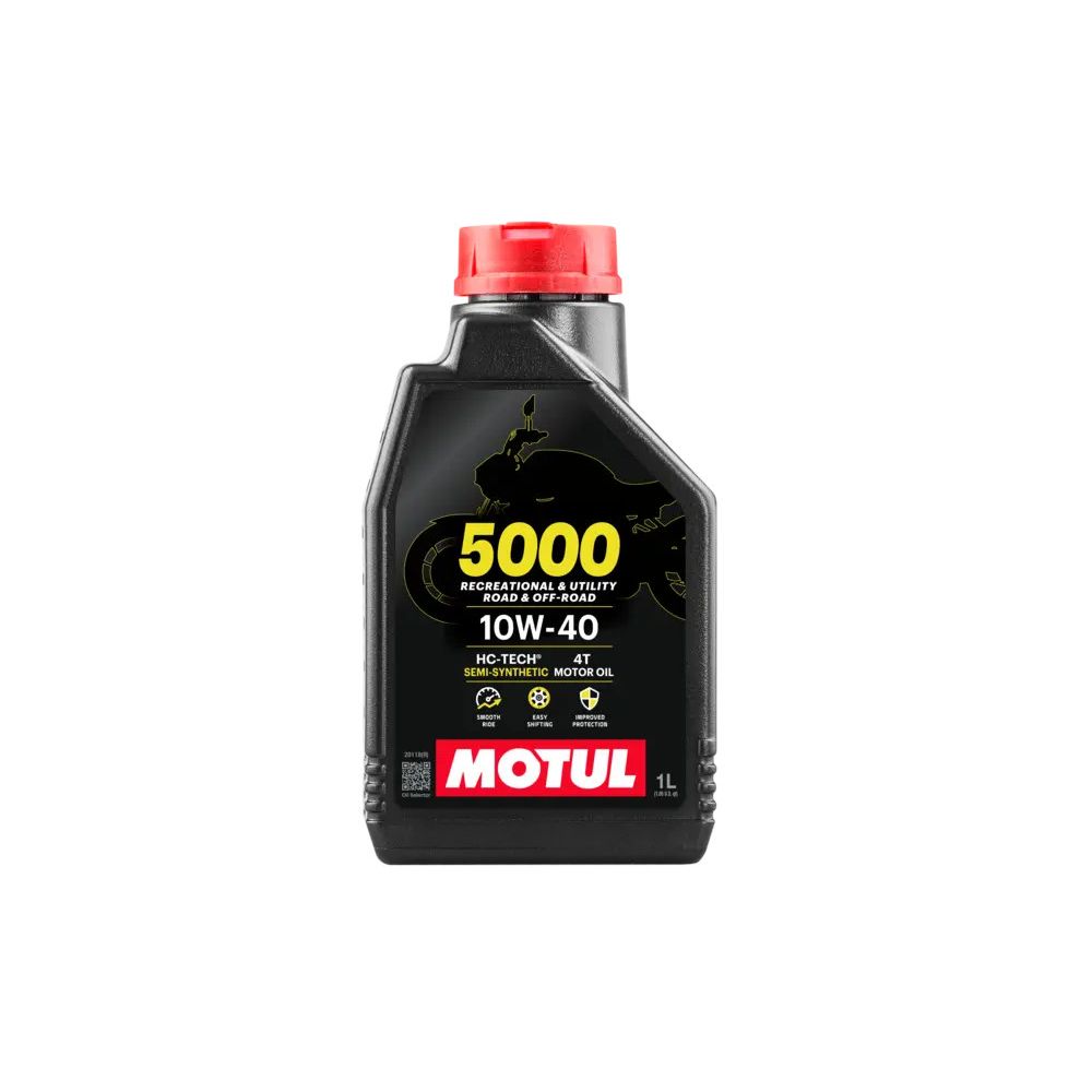MOTUL 5000 4T 10W-40 - 1 Litro Lubrificante Olio Motore