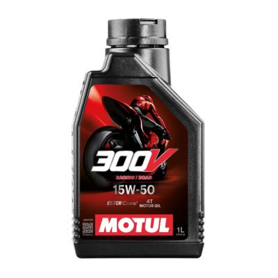 MOTUL 300V 4T FACTORY LINE ROAD RACING 15W-50 - 1 Litro Lubrificante Olio Motore
