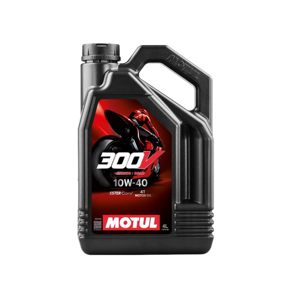 MOTUL 300V 4T FACTORY LINE ROAD RACING 10W-40 - Lubrificante Olio Motore 4 Litri