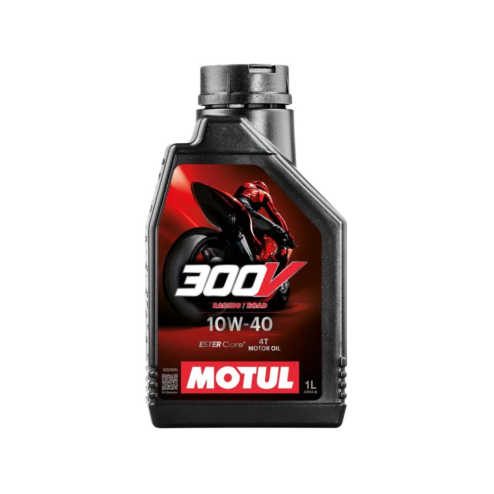 MOTUL 300V 4T FACTORY LINE ROAD RACING 10W-40 - 1 Litro Lubrificante Olio Motore