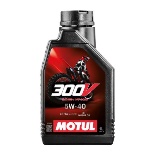 MOTUL 300V FACTORY LINE OFF ROAD 5W-40 4T - 1 Litro Lubrificante Olio Motore