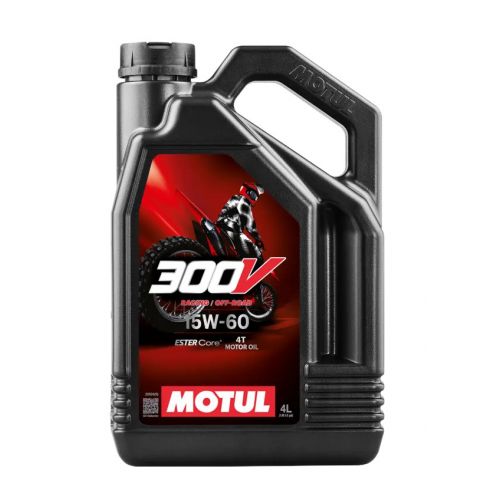 MOTUL 300V FACTORY LINE OFF ROAD 15W-60 4T - 4 Litri Lubrificante Olio Motore