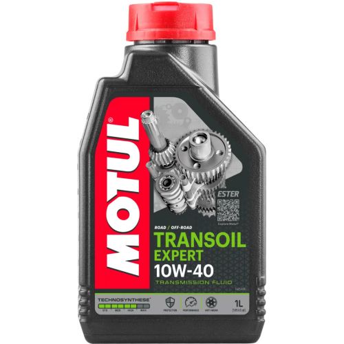 MOTUL TRANSOIL EXPERT 10W-40 - 1 Litro Lubrificante per cambi con frizione a bagno d'olio