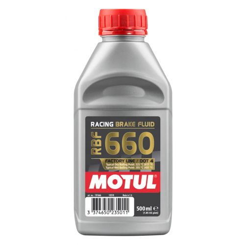 Liquido Freni Racing MOTUL RBF 660 DOT 4 Alta Temperatura
