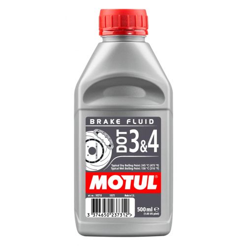 MOTUL DOT 3&4 Fluido freni 100% sintetico - 500 ml