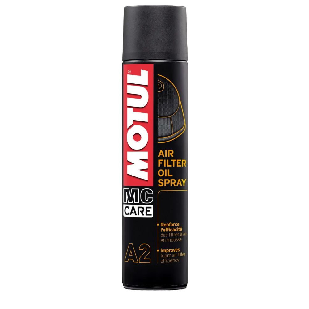 MOTUL MC CARE A2 AIR FILTER OIL SPRAY - 400ml Olio per filtri aria in schiuma