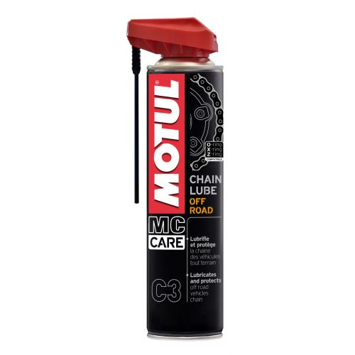 MOTUL MC CARE C3 CHAIN LUBE OFF ROAD - 400 ml Lubrificante per catene di moto fuoristrada