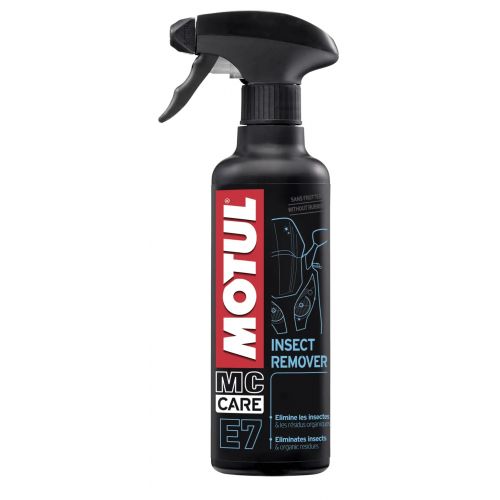 MOTUL MC CARE E7 INSECT REMOVER - 400 ml Pulitore per tracce di insetti e residui organici