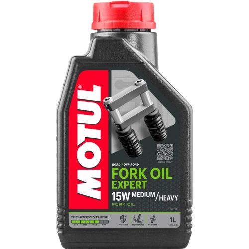 MOTUL FORK OIL EXPERT MEDIUM/HEAVY 15W - 1 Litro Fluido idraulico per forcelle telescopiche