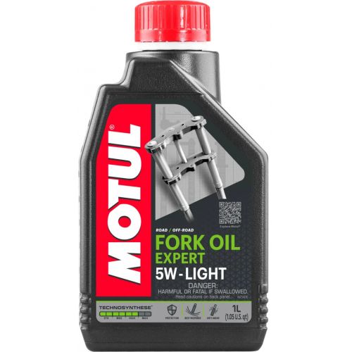 MOTUL FORK OIL EXPERT LIGHT 5W - 1 Litro Fluido idraulico per forcelle telescopiche