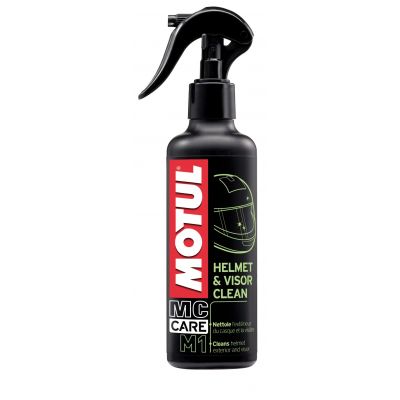 MOTUL MC CARE M1 HELMET & VISOR CLEAN Pulitore per l’esterno del casco e della visiera - 250 ml